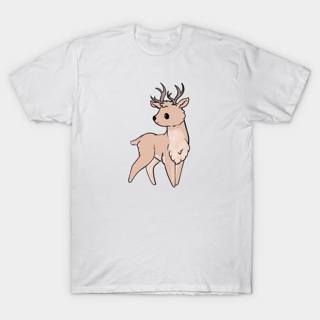 Cute deer T-Shirt by Uwaki